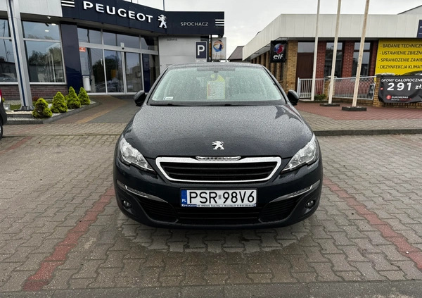 Peugeot 308 cena 35000 przebieg: 193780, rok produkcji 2015 z Myszków małe 79